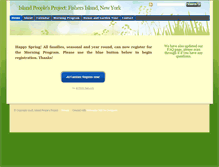 Tablet Screenshot of islandpeoplesproject.com